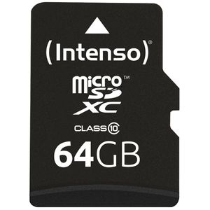 Intenso Micro-SD-Karte 3413490, 64GB, bis 40 MB/s, SDXC