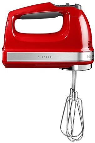 KitchenAid 9 Speed Hand Mixer Empire Red