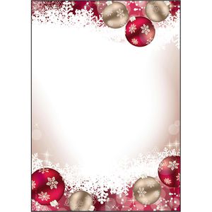 Sigel Weihnachtsbriefpapier DP041, Frozen, A4, 90g/m², 100 Blatt