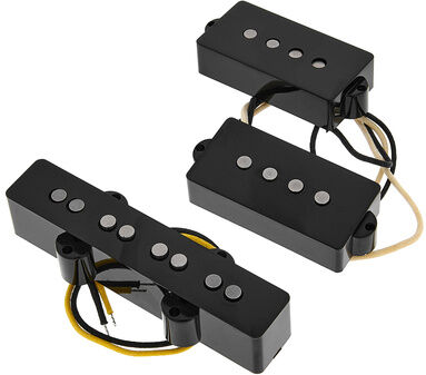 Lollar PJ-Bass DC Noiseless 4S Set BK