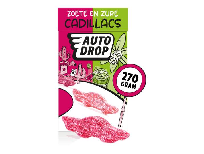 Autodrop Zoete &amp; Zure Cadillacs - 270 g