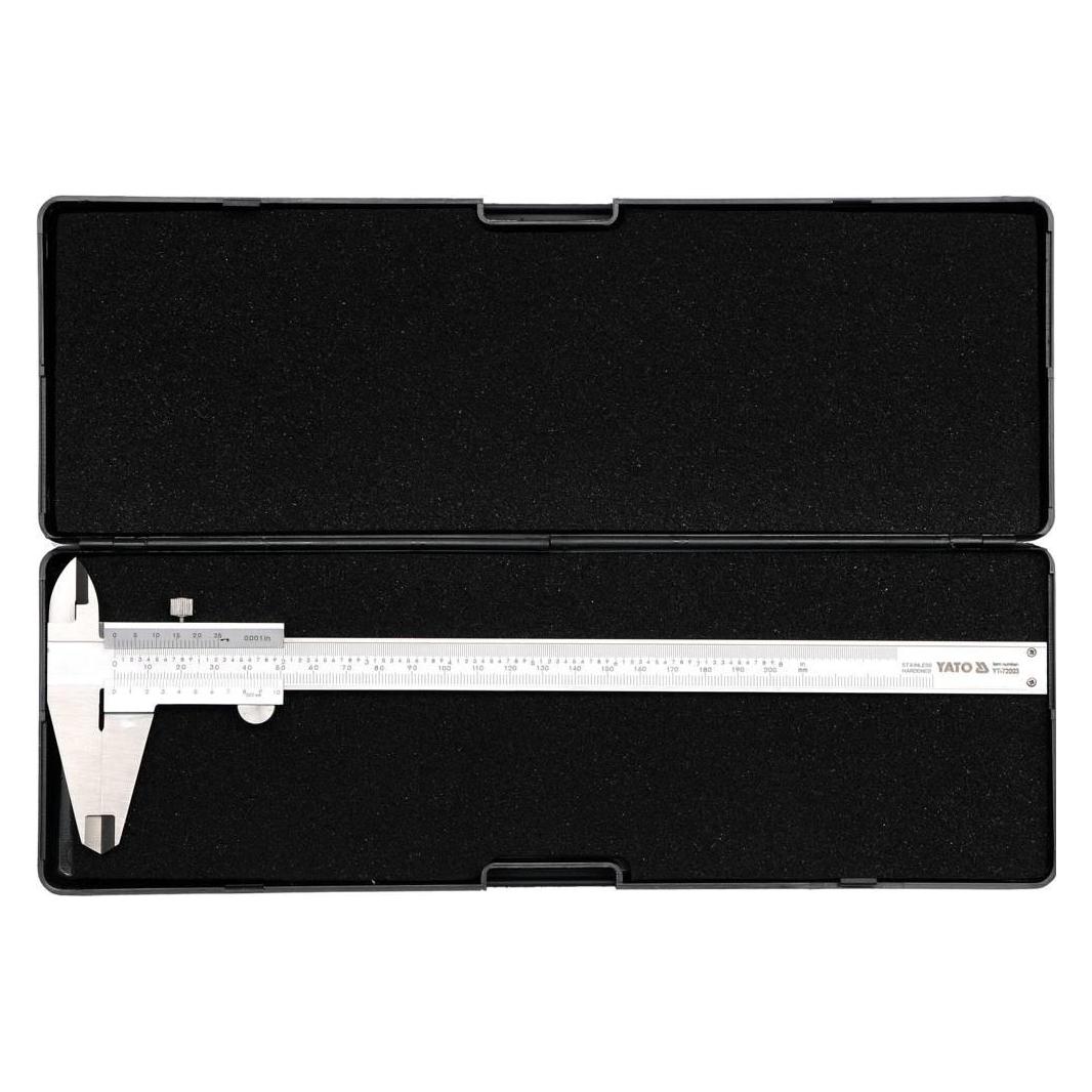 Yato VERNIER CALIPER SS STEEL0200MM0.02MM (20 cm) (YT-72003)