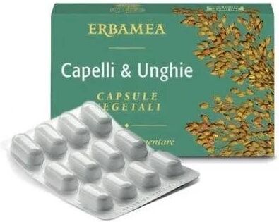 Erbamea Capelli Unghie Integratore Rinforzante 24 Capsule In Blister