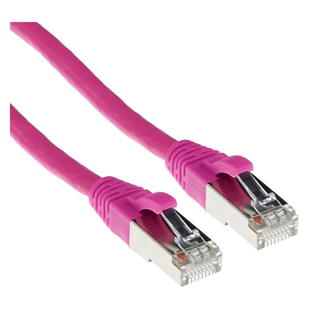 ACT FB2451 1.5m Cat6a S/FTP (S-STP) Pink Netzwerkkabel (S/FTP, CAT6a, 1.50 m) (FB2451)