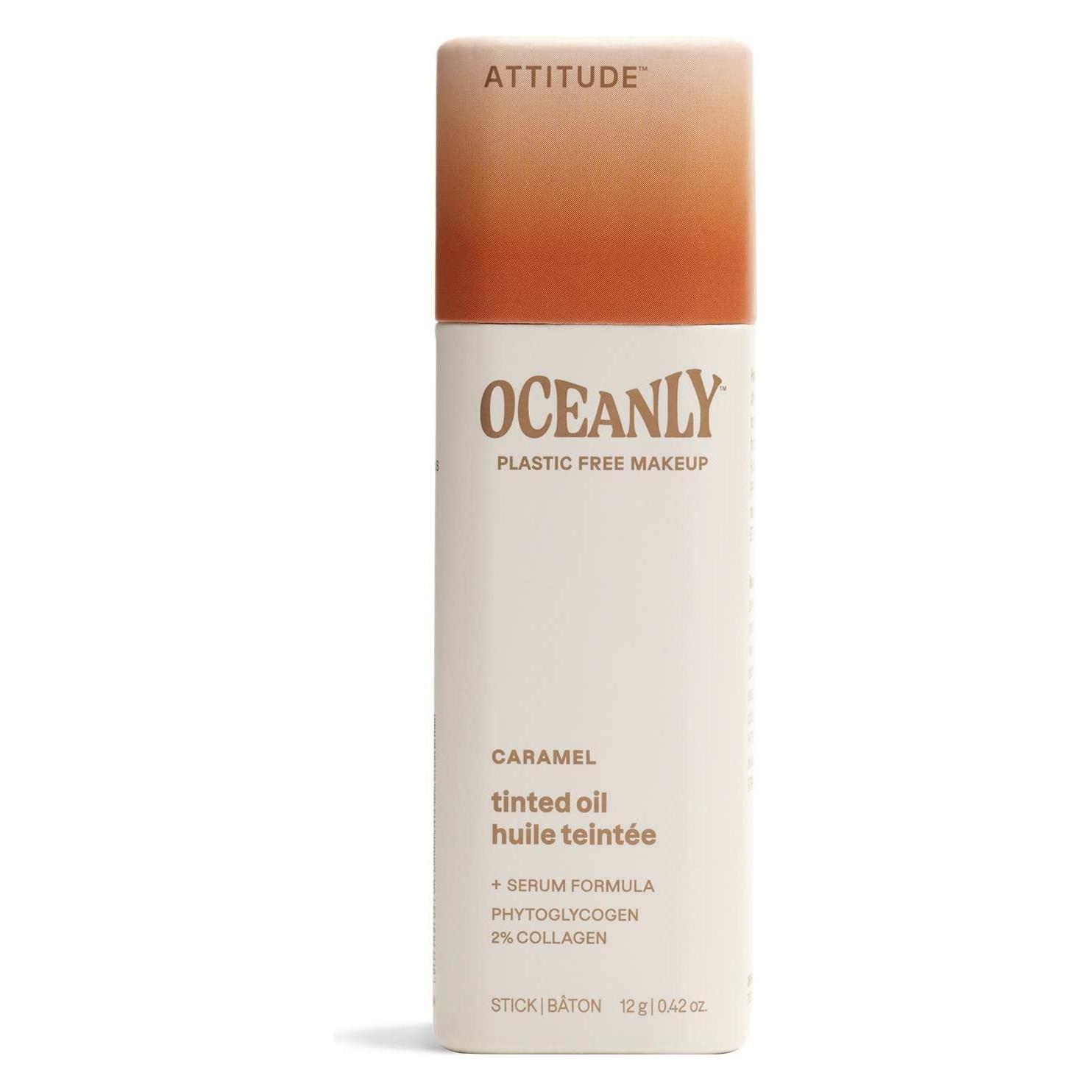 Attitude Oceanly Light Coverage Face Tinted Oil Stick EWG Verified Titanium (Caramel) (48629033)