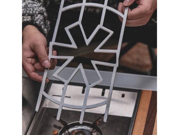 Cadre de réchaud de camping en plein air, couvercle de réchaud coupe-vent, plaque de réchaud IGT GS450, accessoires de table IGT, nouveau