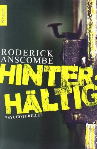 Roderick Anscombe - Hinterhältig: Psychothriller - Preis vom 30.09.2026 09:01:18 h
