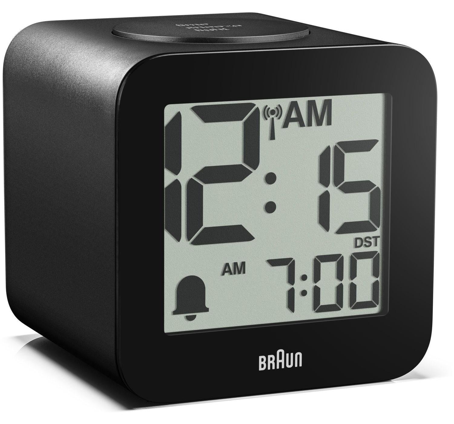 Braun BC25 Digitaal wekkerradio Zwart met LCD-display
