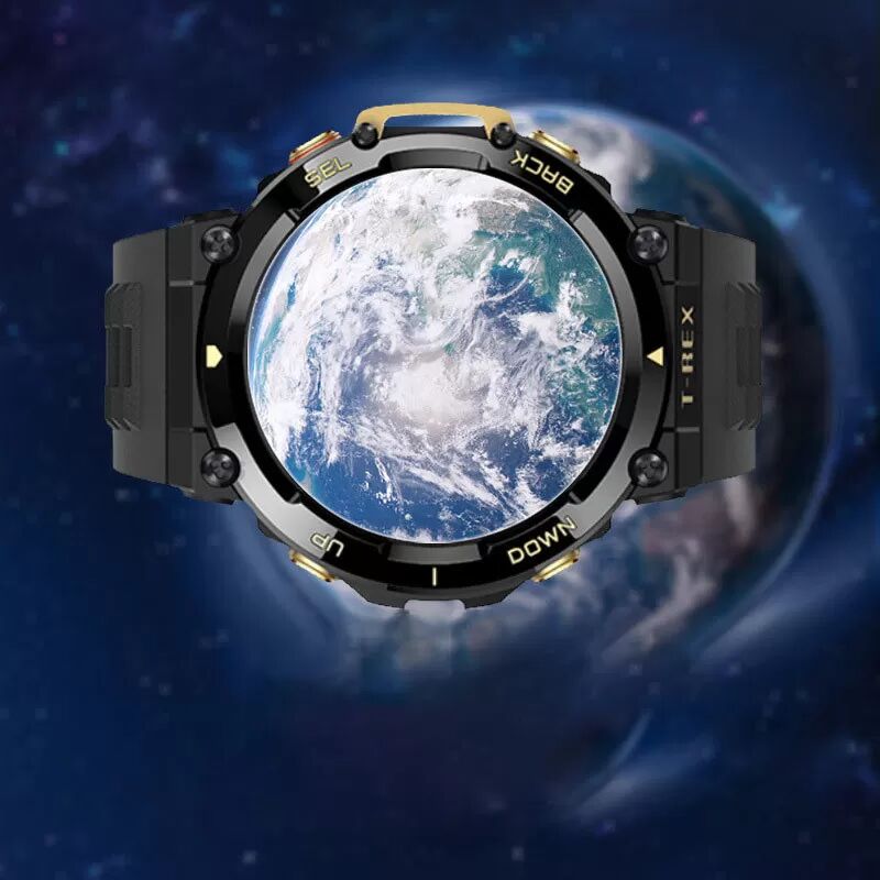 INF Displayschutz aus gehärtetem Glas für Smartwatch, 2er-Pack Amazfit T-Rex 2