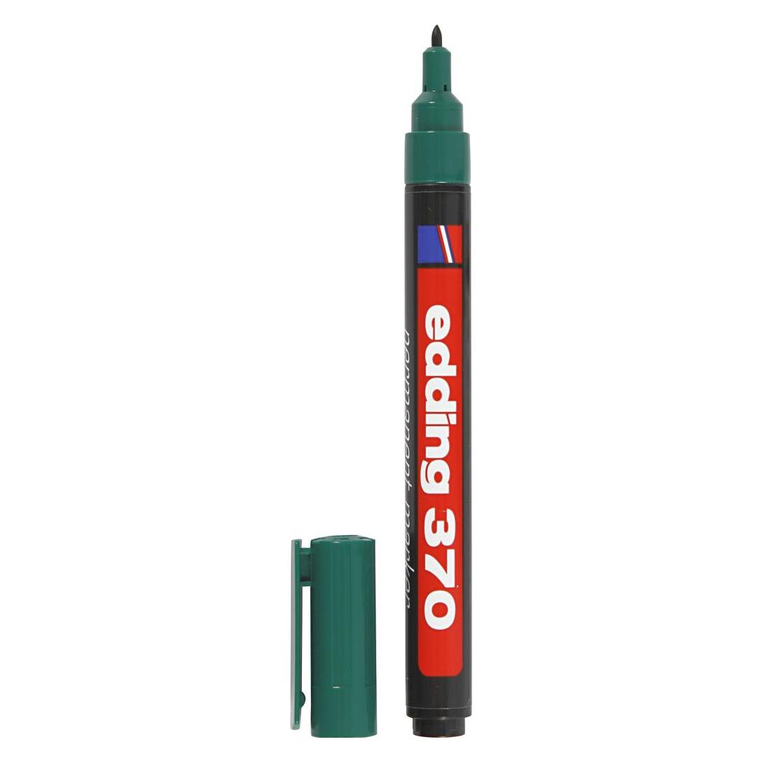 Edding Permanentmarker 370 1mm grün (1x) (4-370004)