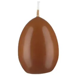 Kopschitz Kerzen Eierkerzen Haselnuss, 60 x 45 mm, 30 Stück