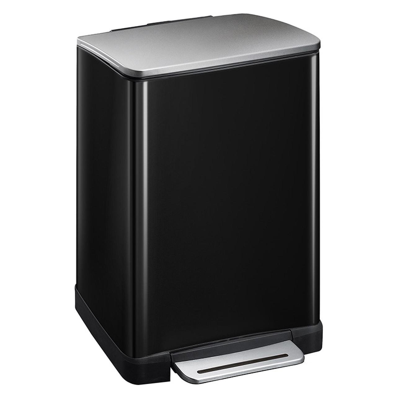 EKO Treteimer E-Cube 40 Liter schwarz (40 l) (8713631667512)