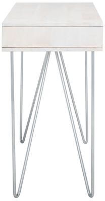 SAFAVIEH Raveena 15.7-Inch Hairpin Metal Leg Desk, Modern