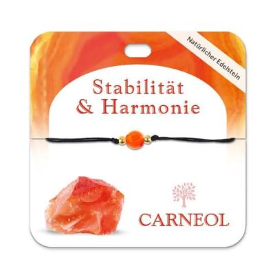 Carneol Armband mit 1 Edelsteinperle