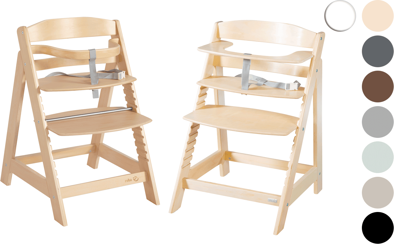 roba Hochstuhl »Sit Up«, Treppenhochstuhl aus Holz