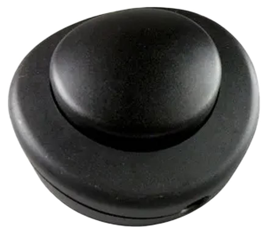 Orbit Electronic Vloerschakelaar 2P - Rond - Zwart - 250V/2A