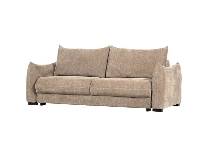 mutoni - Bettsofa Jonne Chenille natur 233, One Size, Braun