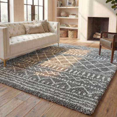 SAFAVIEH Arizona Shag Lotta Moroccan 1.2-inch Thick Rug