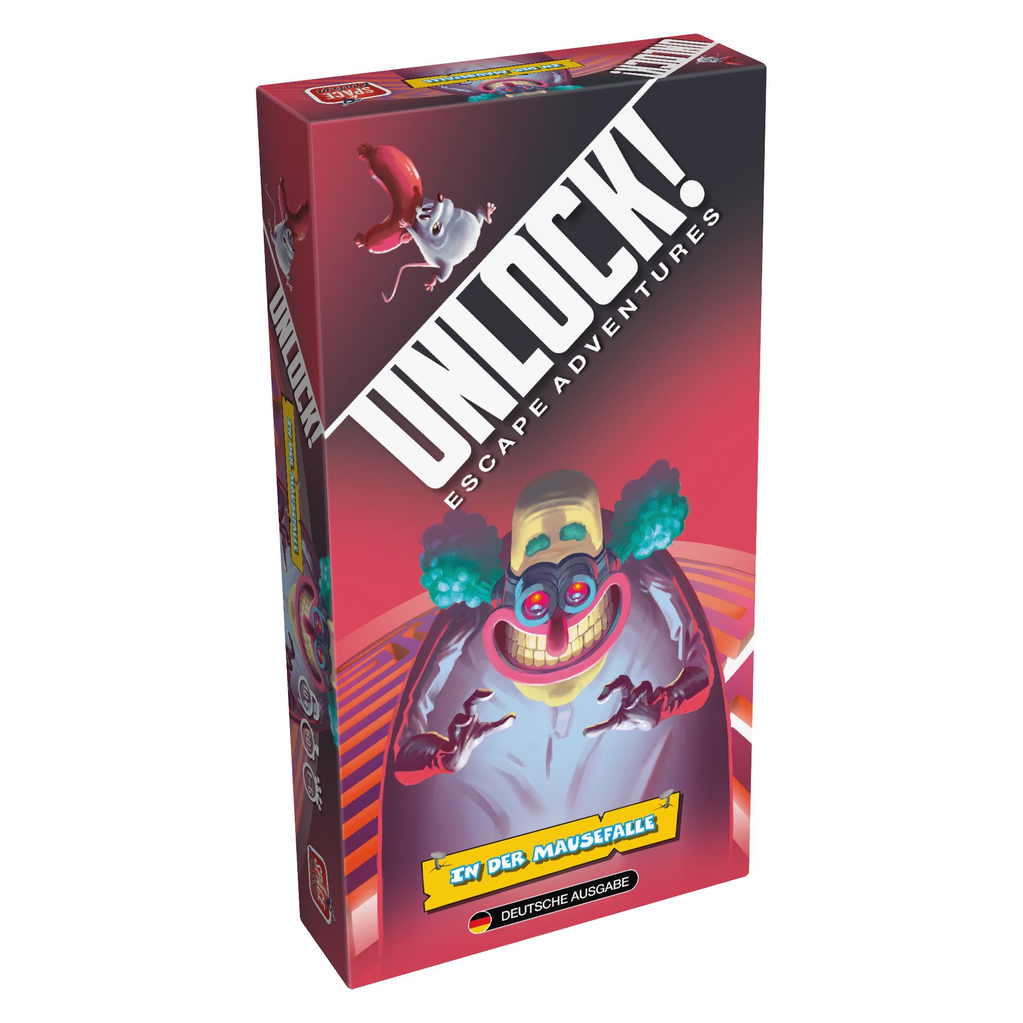 Asmodée Unlock! In der Mausefalle (Deutsch, 1 - 6 Spieler) (SCOD0025)
