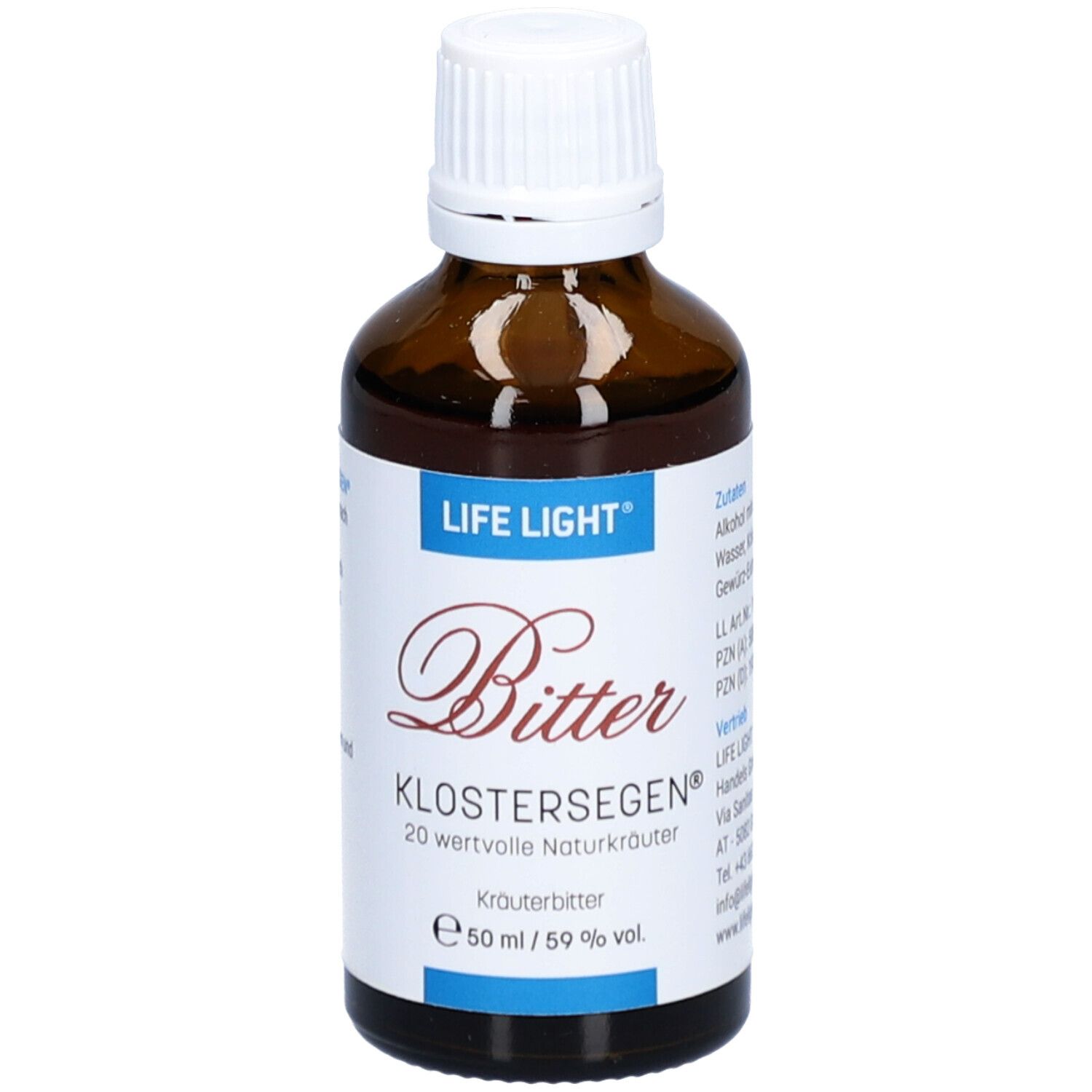 LL Klostersegen Kräuterbitter 50 ml Flüssigkeit