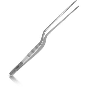 May Kochpinzette PI-1264 Bajonett Pinzette, 20cm, gebogen, aus Edelstahl