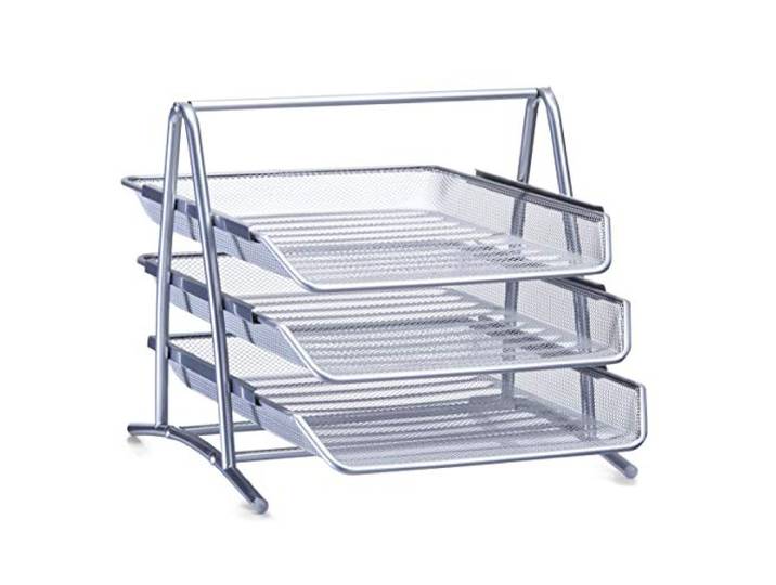 Zeller 17701 Dokumenten-Ablage, Mesh, ca. 35,5 x 29,5 x 27 cm