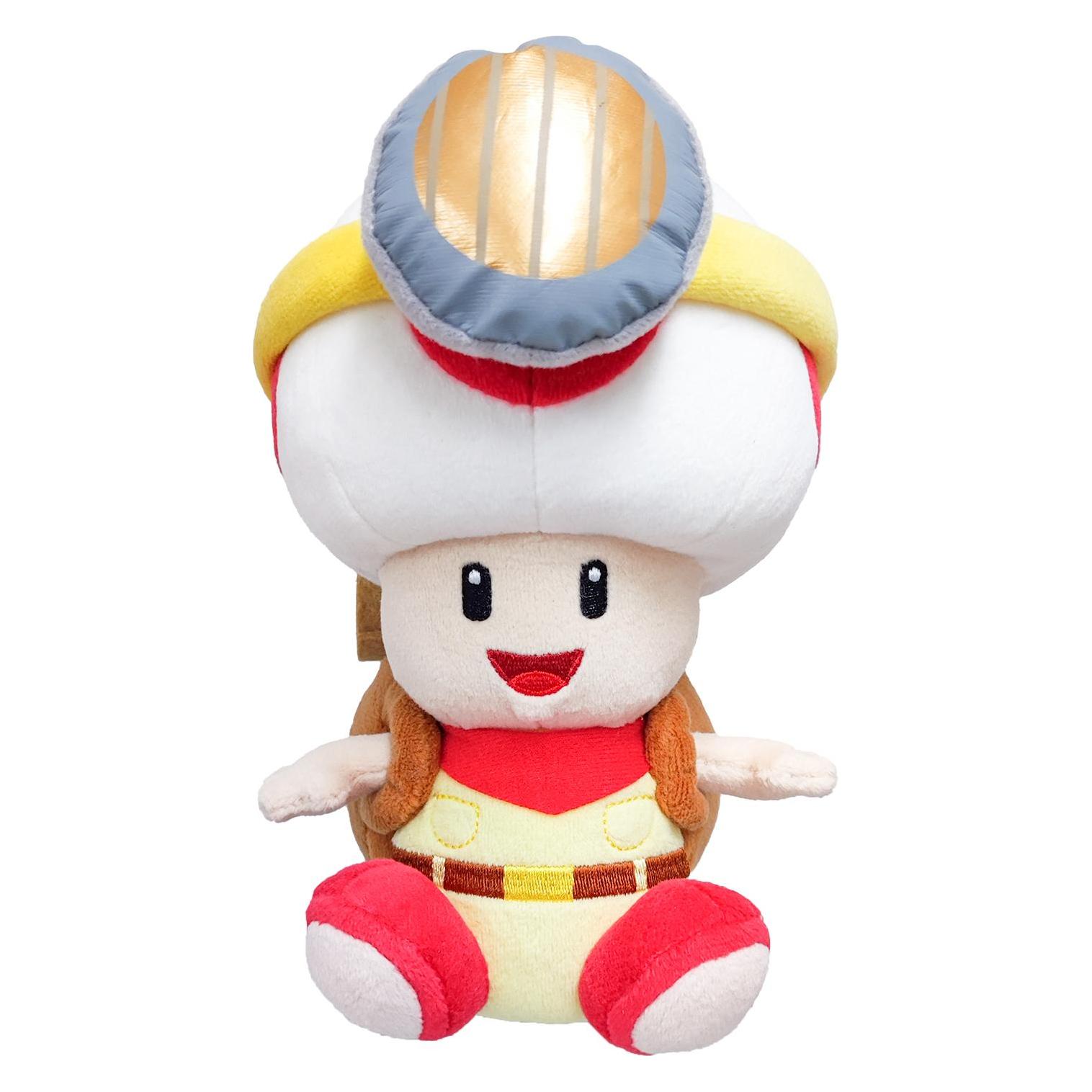 Together Plus CAPTAIN TOAD - Capitaine Toad - Peluche 18cm (18 cm) (PELNIN-CT-CTT18)