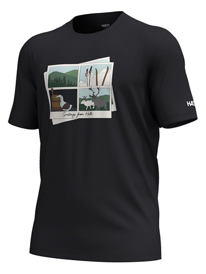 Halti Shirt "Matka II" in Schwarz - L