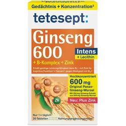 TETESEPT Ginseng 600 Filmtabletten 30 St