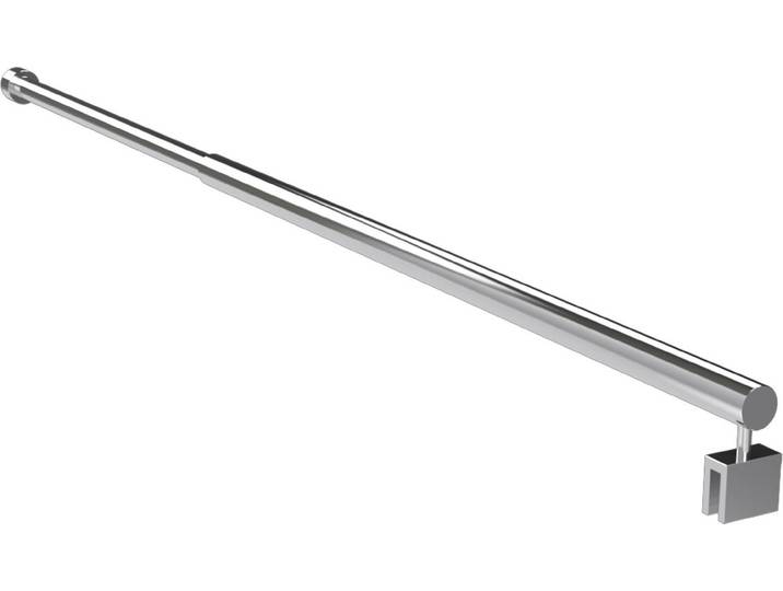 Barre de fixation extensible pour douche a l'italienne - extensible 70 a 100cm - Fixation murale