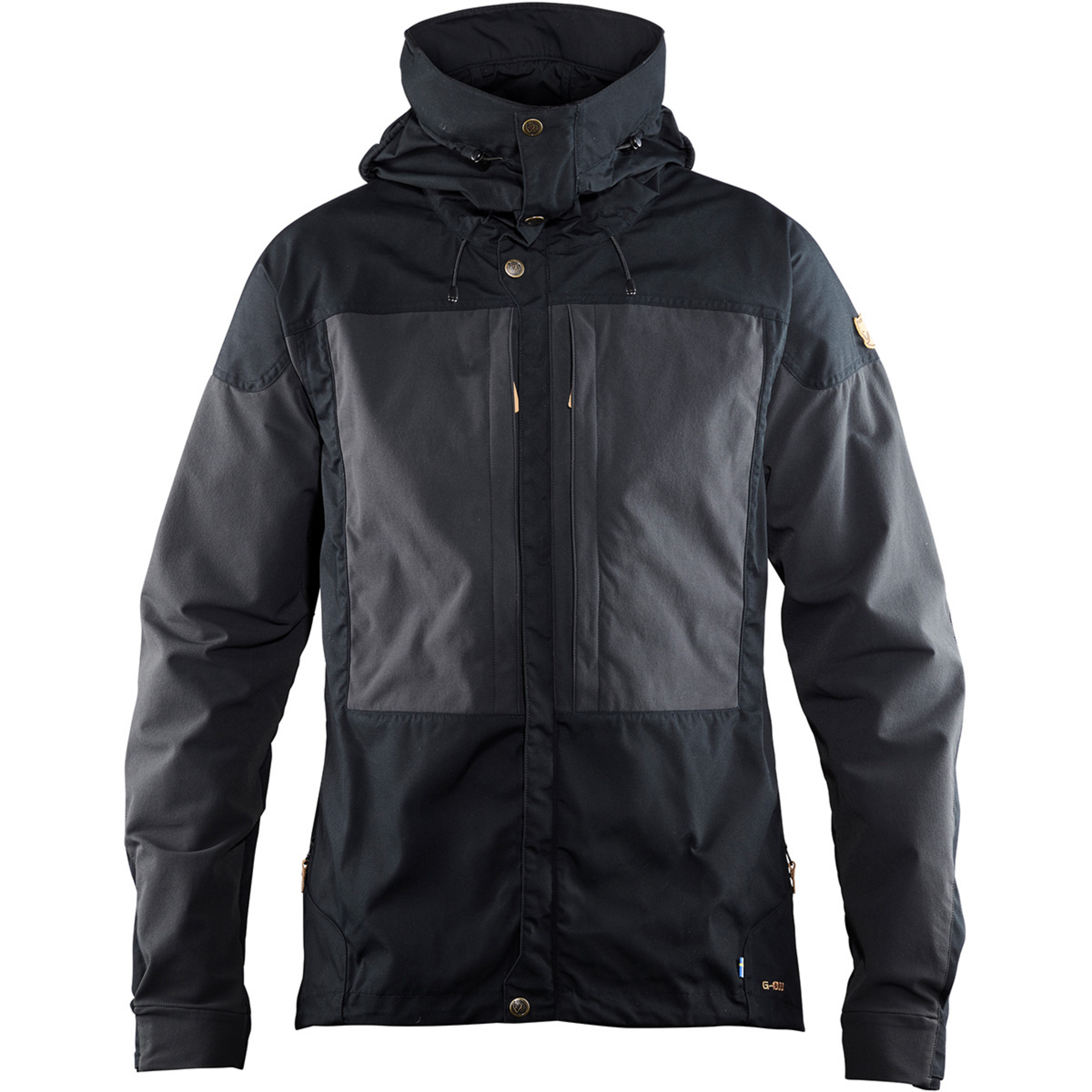 Fjällräven Keb Herren Regenjacke schwarz Größe XXL Camping Windabweisend Wasserabweisend