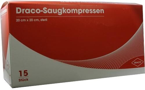 Saugkompressen steril 20x20cm Draco