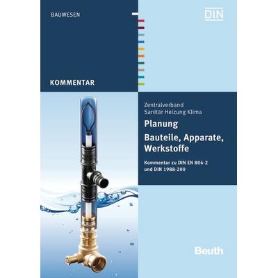 Planung - Bauteile, Apparate, Werkstoffe, Taschenbuch von Jürgen Klement,Franz-Josef Heinrichs,Bernhard Rickmann, DIN Media, 978-3-410-23148-6