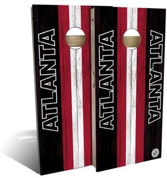 Skip's Garage Atlanta Football Outdoor Cornhole Board Set