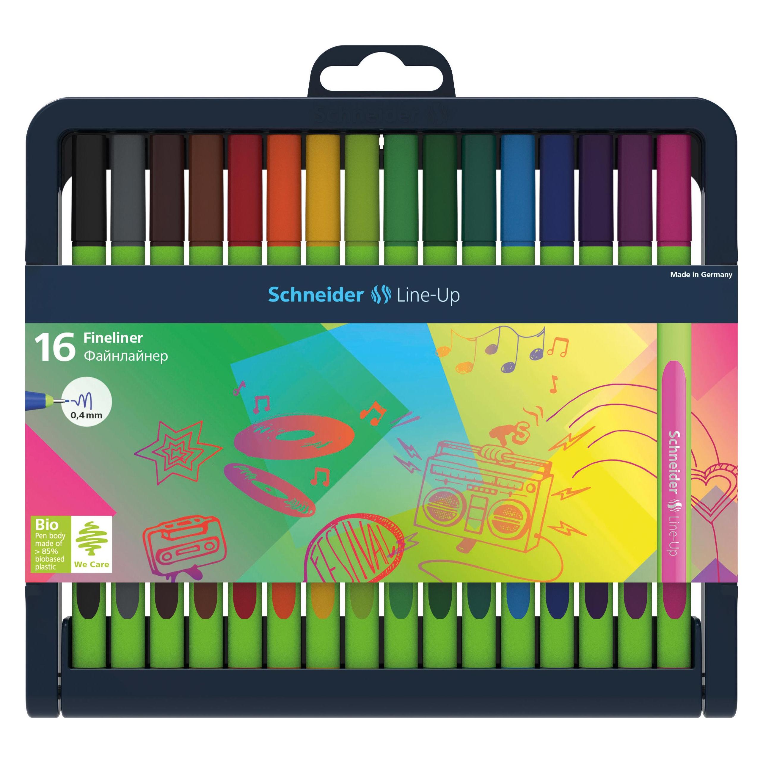 Edding Schneider Fineliner Line-Up E-16 (16x) (191092)