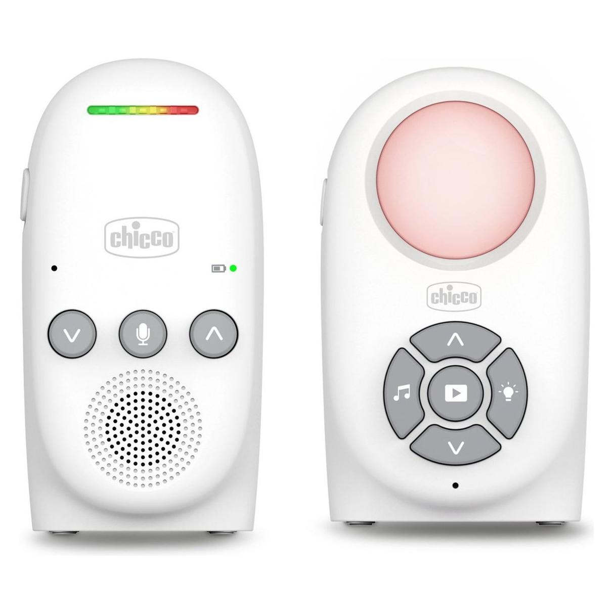 Chicco Digitaler Audio-Babymonitor, DECT-Technologie, Zwei-Wege-Kommunikation, 5 (Babyphone Audio, 300 m) (00011991000000)
