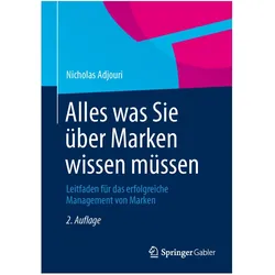 Alles was Sie über Marken wissen müssen, Fachbücher von Nicholas Adjouri