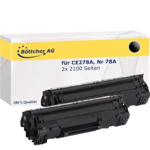 kompatibel für HP CE278AD 78A Kompatibler Toner , 2 Stück