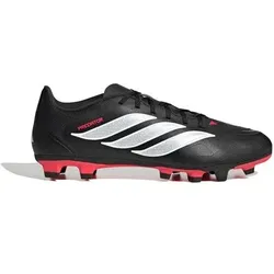 ADIDAS Herren Fussball-Rasenschuhe PREDATOR CLUB Firm Ground/Multi Ground, Größe 44 in Schwarz Schwarz