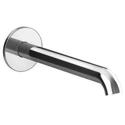 Gessi Origini Waschtisch Auslauf, für separaten Einhebelmischer-Sensor, Ausladung 205mm, Wandmontage, 66102031, Farbe: Chrom