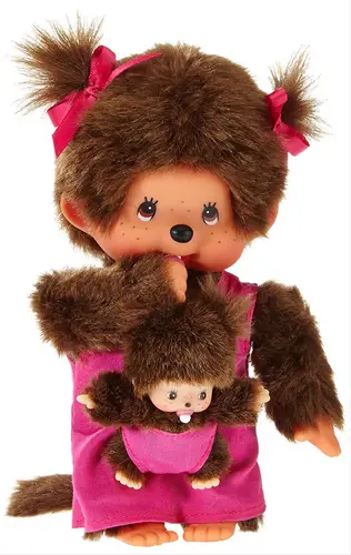 Vedes Monchhichi Mother Care Pink Girl, ca. 20cm 236200