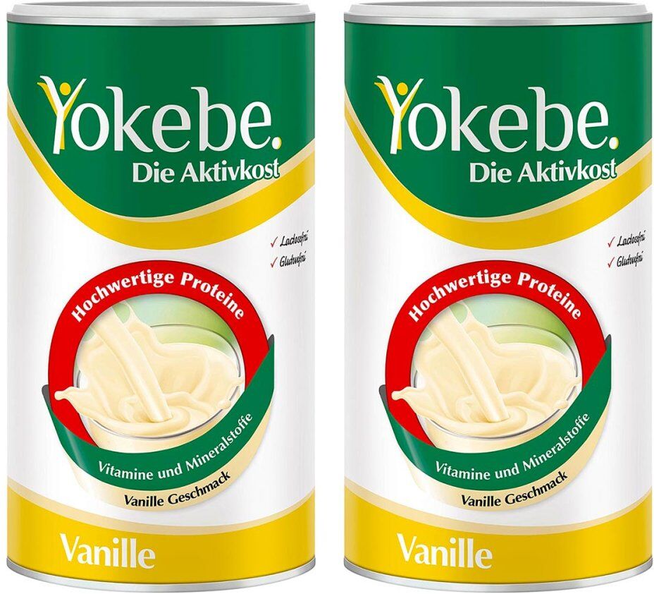 Yokebe Vanille - Diätshake zur Gewichtsabnahme - mit Protein