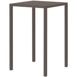 Outdoor Stehtisch Quatris 70x70x110 cm bronze