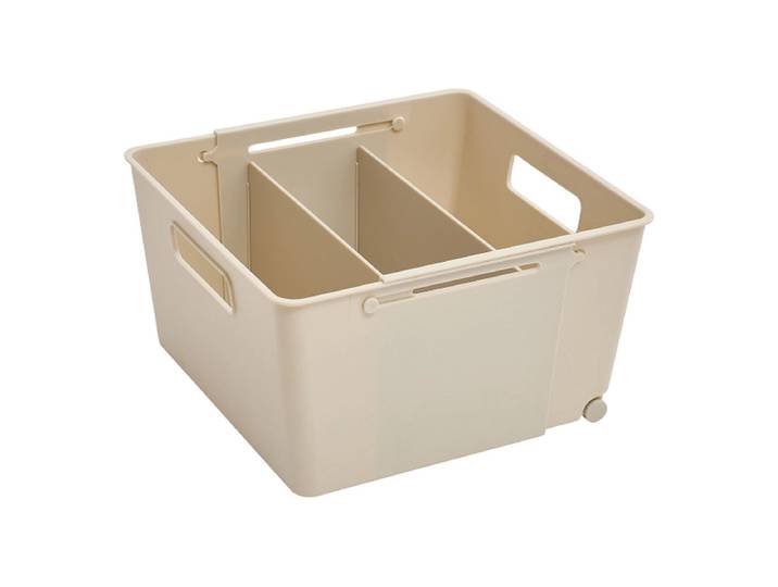 5 FIVE SIMPLY SMART Ausziehbarer Organisationskorb STORA beige