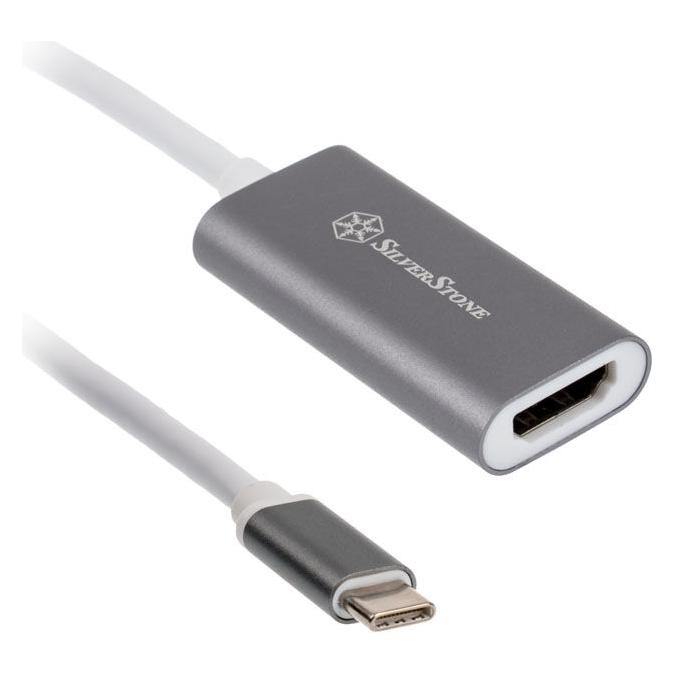 Silverstone USB Typ C - HDMI (Typ A) (SST-EP07C-E)