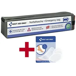 First Aid Only KfZ-Verbandtasche »3 in 1« inkl. Hydrogel Blasenpflaster 6 Stück, 44x9.5x12 cm