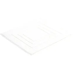 Vossen Badteppich Feeling weiß 60 x 100 cm