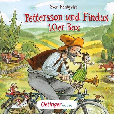 Pettersson und Findus 10er Box - Sven Nordqvist, Audio, 9783837394290