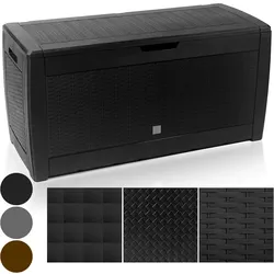 DEUBA Deuba Auflagenbox Rato 119 x 60 x 48cm grau