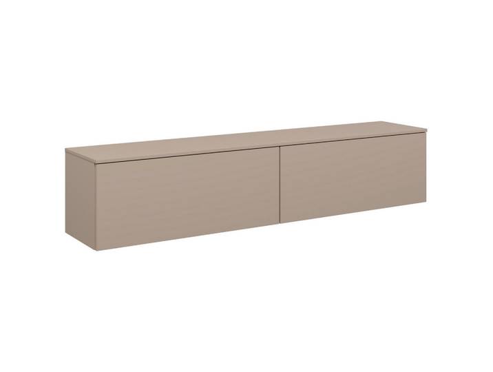 Celina Home Lowboard, Hellbraun, Holzwerkstoff, 180.3x37.6x37.4 cm, individuell planbar, hängend, In verschiedenen Grössen erhältlich, in verschiedenen Holzdekoren erhältlich, Wohnzimmer, TV Möbel, Lowboards, Lowboards hängend